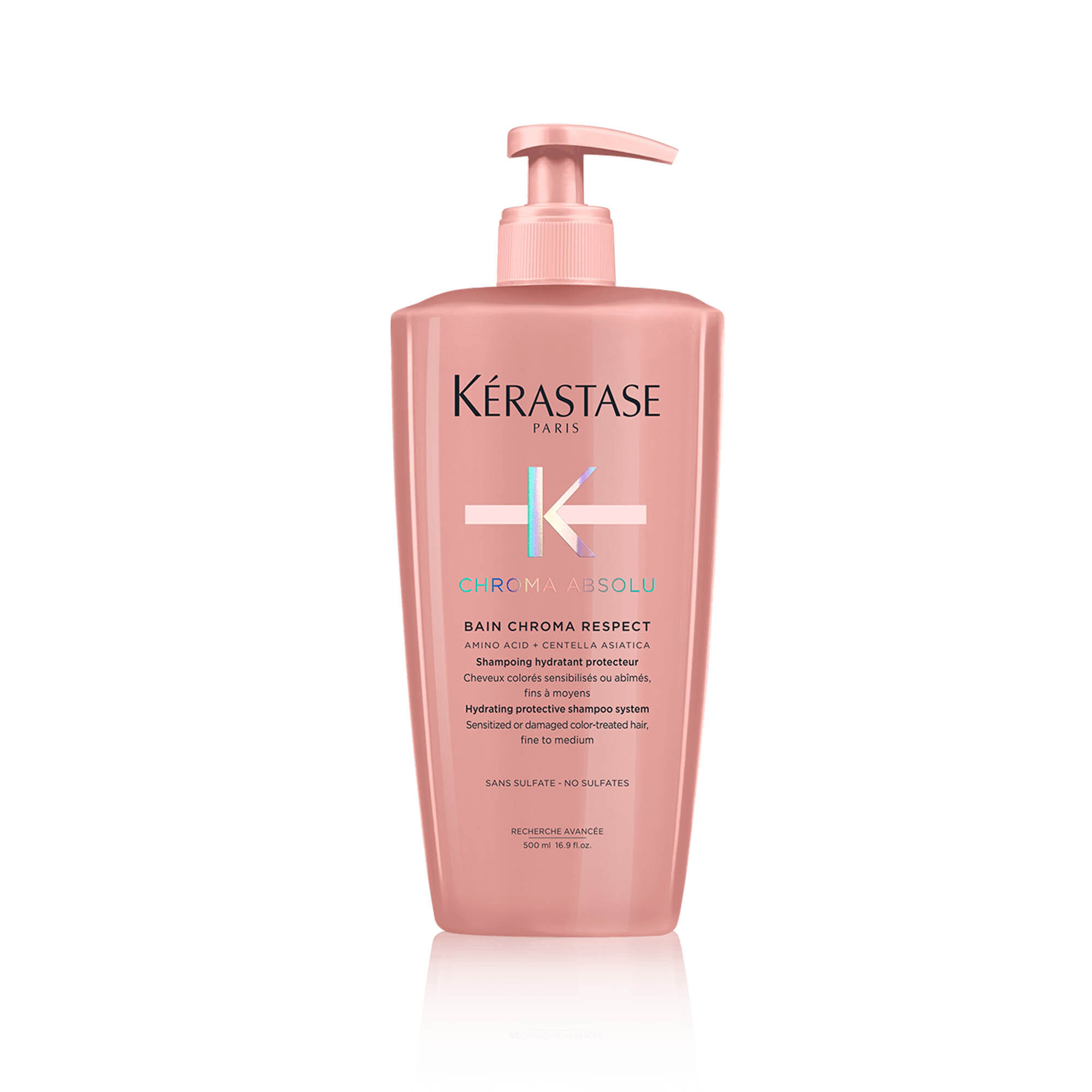 Kérastase Unisex Shampoo Bain Chroma Respect 500 Ml Capelli Colorati O Danneggiati 500 Ml